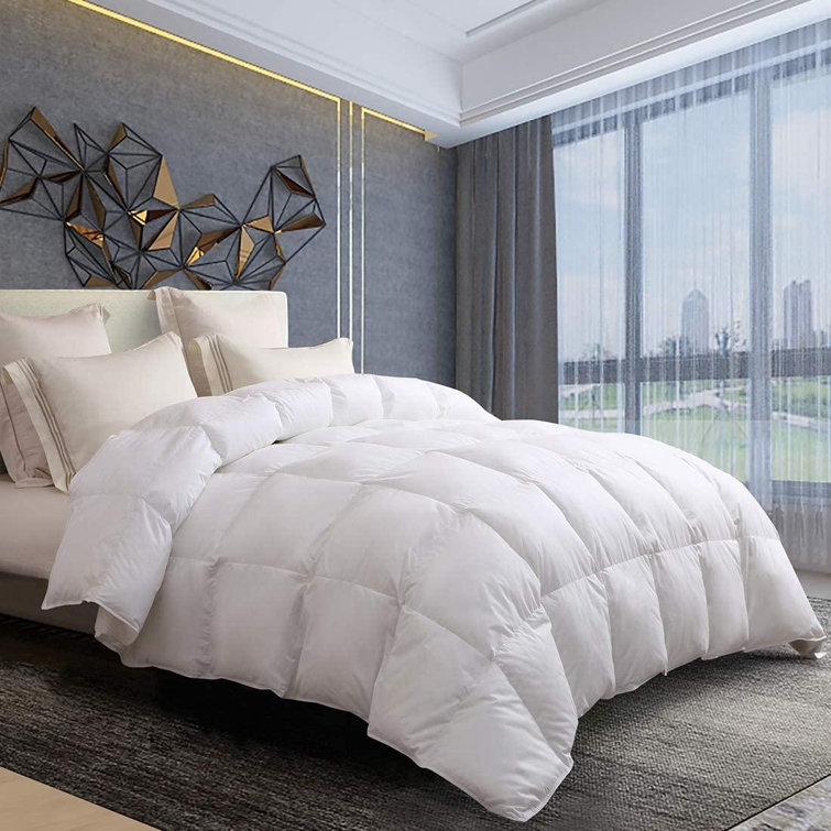 Alwyn Home King All Season Goose Down Comforter Wayfair